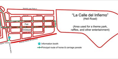 Carte de gay Séville